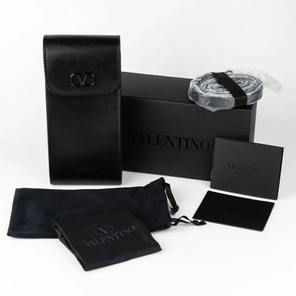 Valentino Men Sunglasses Translucent Grey Rose Irregular V - TRE VLS-101C-51